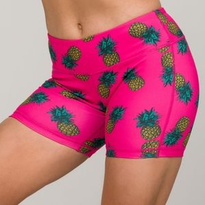 IAB 5-INCH NO-RIDE PINEAPPLE HOT PINK